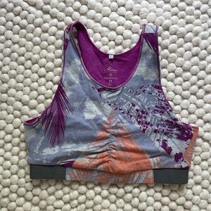 Alternative Apparel Multicolor Patterned Sports Bra